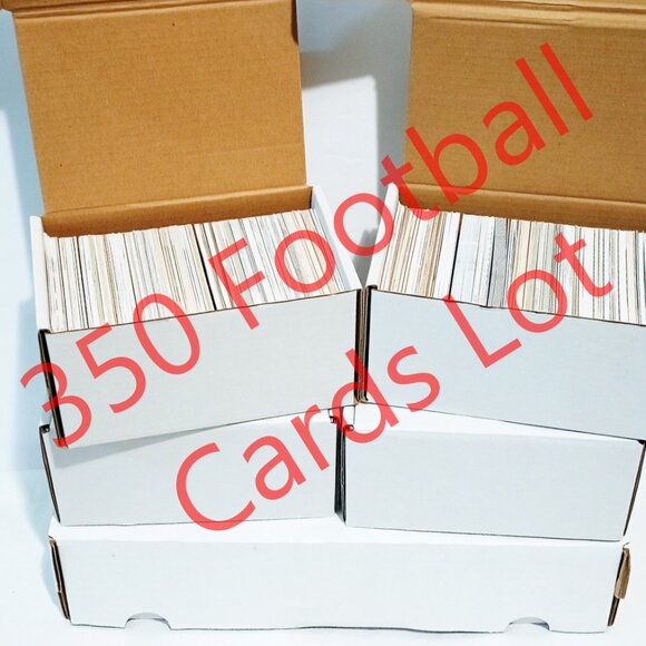 Football Cards Pack Lot of 350 - Picture 1 of 4